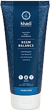 Düfte, Parfümerie und Kosmetik Balancierendes Anti-Schuppen Shampoo mit Neem - Khadi Shampoo Neem Balance
