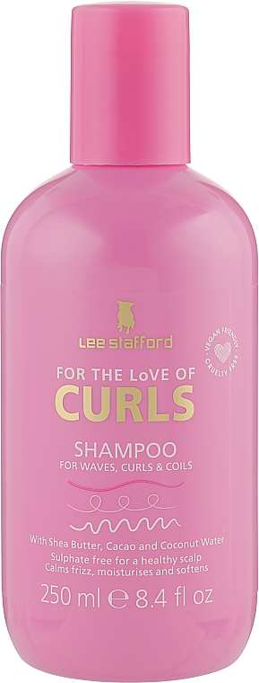 Shampoo für welliges und lockiges Haar - Lee Stafford For The Love Of Curls Shampoo — Bild N1