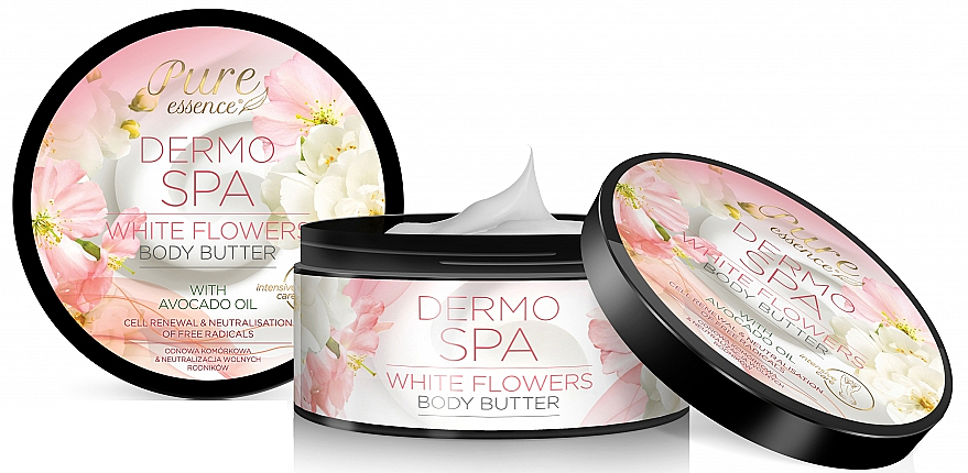 Körperbutter weiße Blumen - Revers Pure Essence Dermo Spa White Flowers Body Butter — Bild N2