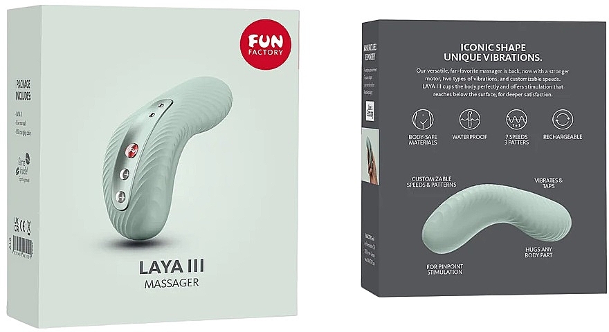 Klitoris-Vibrator grün - Fun Factory Laya III Green — Bild N3