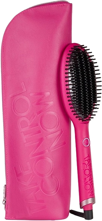 Glättungsbürste - Ghd Glide Hot Brush Pink Edition	 — Bild N2