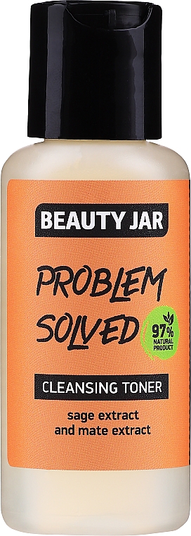 Reinigungstonikum mit Salbei- und Mate-Extrakt - Beauty Jar Problem Solved Cleansing Toner — Bild N1