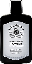 Düfte, Parfümerie und Kosmetik Shampoo für den täglichen Gebrauch - Solomon's Daily Shampoo Powler 