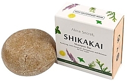 Düfte, Parfümerie und Kosmetik Festes Shampoo gegen Haarausfall und Schuppen - Alma Secret Shikakai Anti Hair-Loss Shampoo Bar