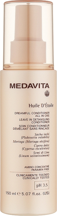 Entwirrendes Haarspülungsspray - Medavita Huile D'Etoile Dreamful All In One — Bild N1