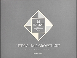 Hadat Cosmetics Hydro Hair Growth Set (Shampoo 70ml + Conditioner 70ml + Haarmaske 70ml + Kosmetiktasche) - Haarwuchs-Set — Bild N2