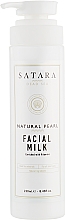 Düfte, Parfümerie und Kosmetik Gesichtsreinigungsmilch - Satara Natural Pearl Facial Milk