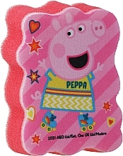 Badeschwamm für Kinder Peppa Pig und Peppa auf Rollschuhen - Suavipiel Peppa Pig Bath Sponge — Bild N1