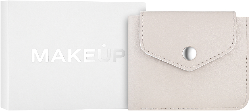 Beige Brieftasche in einer Geschenkbox Classy - MAKEUP Bi-Fold Wallet Beige — Bild N4
