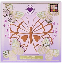 Düfte, Parfümerie und Kosmetik Lidschatten-Palette - I Heart Revolution Butterfly Eyeshadow Palette Wonderland