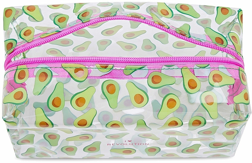 Kosmetiktasche transparent - I Heart Revolution Cosmetic Bag Tasty Avocado — Bild N3