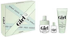 Düfte, Parfümerie und Kosmetik Rochas Girl - Duftset (Eau de Toilette 60ml + Duschgel 100ml + Eau de Toilette 4.5ml) 