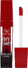 Düfte, Parfümerie und Kosmetik Flüssiger matter Lippenstift - Golden Rose My Matte Lip Ink