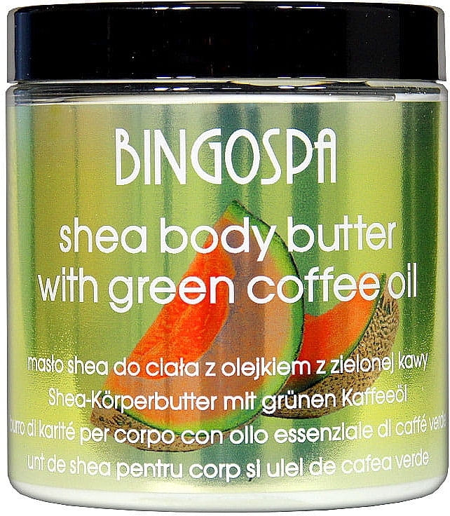 Körperbutter mit Zuckermelone und grünem Kaffee - BingoSpa Melon Body Butter