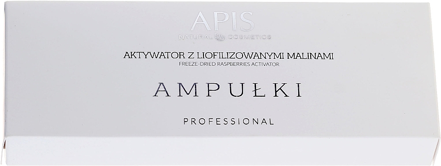 Gesichtsaktivator mit gefriergetrockneten Himbeeren - APIS Professional Concentrate Activator Ampule — Bild N1