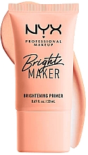 Aufhellender Gesichtsprimer - NYX Professional Bright Maker Brightening Primer — Bild N2