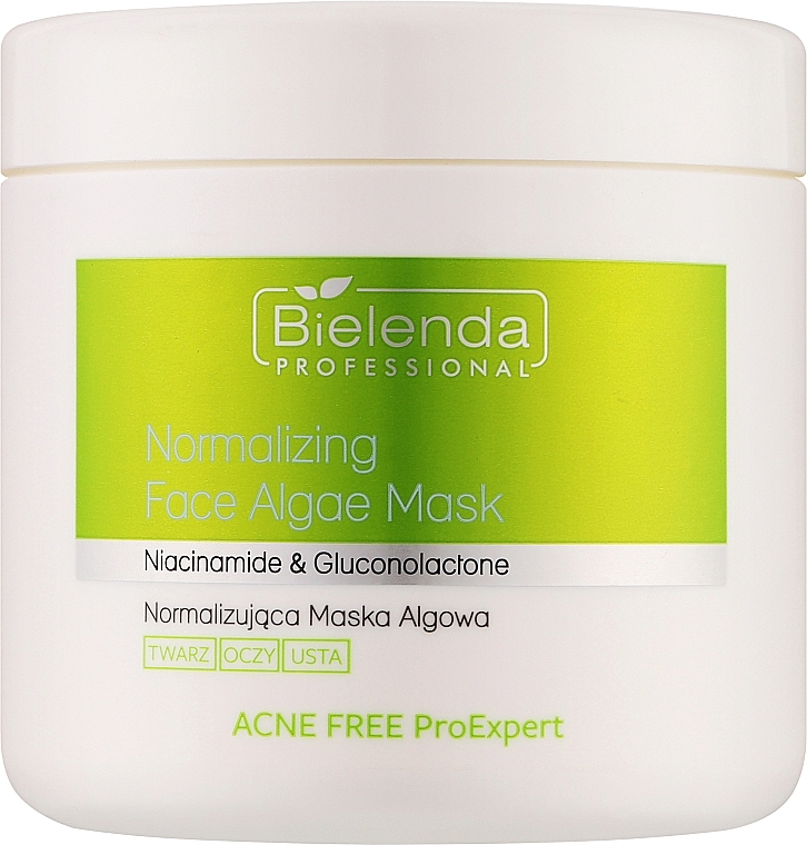 Normalisierende Algenmaske - Bielenda Professional Acne Free Pro Expert Normalizing Face Algae Mask  — Bild N1