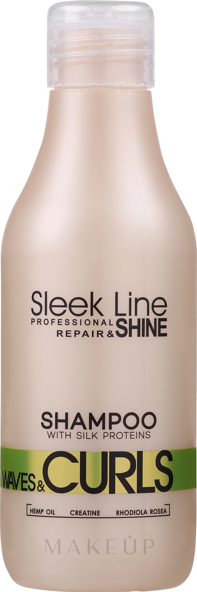 Shampoo für welliges Haar - Stapiz Sleek Line Waves & Curles Shampoo — Bild 300 ml