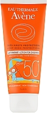 Kinder-Sonnenschutzlotion für empfindliche Haut SPF 50+ - Avene Lotion Children SPF50+ — Bild N2