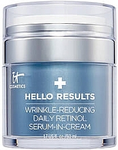Düfte, Parfümerie und Kosmetik Anti-Aging-Cremeserum mit Retinol - It Cosmetics Hello Results Wrinkle-Reducing Daily Retinol Serum-in-Cream