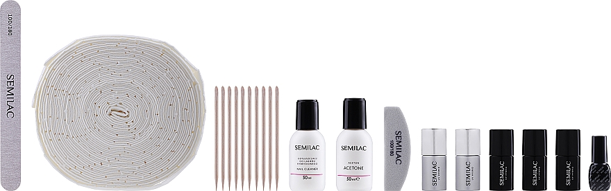 Maniküre-Set - Semilac Love Me Customized Manicure Kit — Bild N2