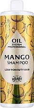 Düfte, Parfümerie und Kosmetik Shampoo mit Mangobutter - Ronney Professional Oil System Low Porosity Hair Mango Shampoo
