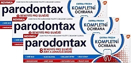 Düfte, Parfümerie und Kosmetik Zahnpasta (3x75 ml) - Parodontax Extra Fresh
