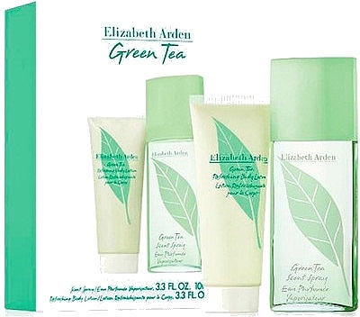 Elizabeth Arden Green Tea - Duftset (Eau de Parfum 100ml + Körperlotion 100ml) — Bild N1