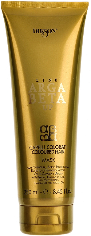 Regenerierende Maske für coloriertes Haar - Dikson ArgaBeta Up Coloured Hair Mask