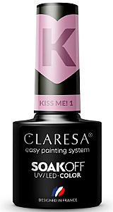 Gellack für Nägel - Claresa Kiss Me! Soak Off UV/LED Color — Bild N1