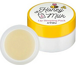 Nachtmaske für die Lippen mit Milch und Honig - A'pieu Honey & Milk Lip Sleeping Pack — Bild N2