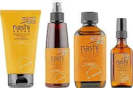 Set - Nashi Argan Beach (sh/200ml + mask/150ml + spray/150nl + oil/50ml) — Bild N1