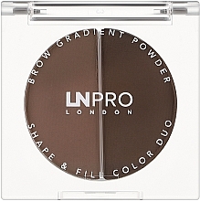 Augenbrauenschatten - LN Pro Brow Gradient Powder  — Bild N2