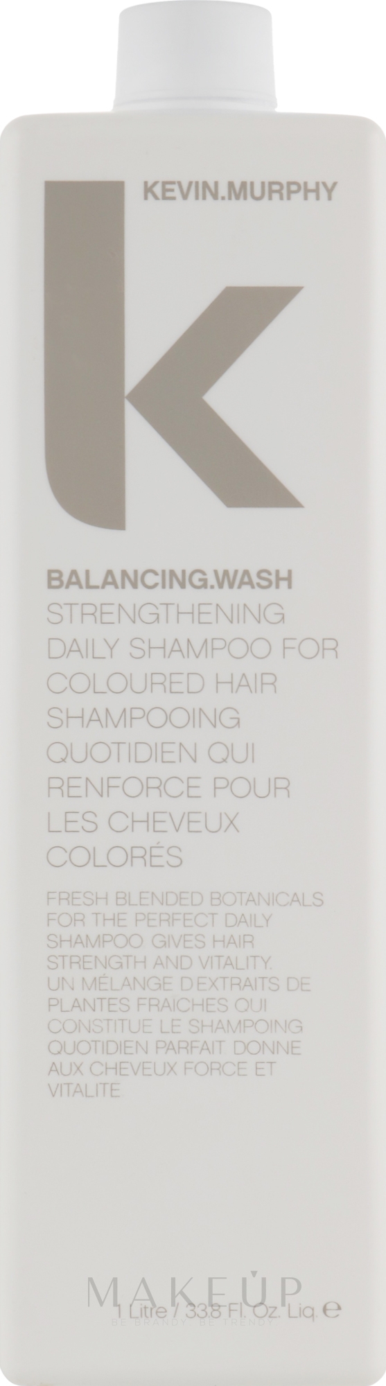 Stärkendes Shampoo für den täglichen Gebrauch - Kevin.Murphy Balancing.Wash — Bild 1000 ml