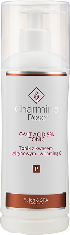 Gesichtstonikum mit Zitronensäure und Vitamin C - Charmine Rose C-Vit Acid 5% — Bild N3