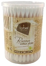 Düfte, Parfümerie und Kosmetik Wattestäbchen 100 St. - Mattes Lybar Bamboo Cotton Sticks