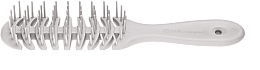 Haarbürste 94SP108 22x4x2.5 cm grau - Janeke Rectangular Spider Hairbrush Gray — Bild N1