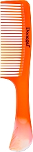 Haarkamm 20,5 cm orange - Donegal Hair Comb — Bild N1