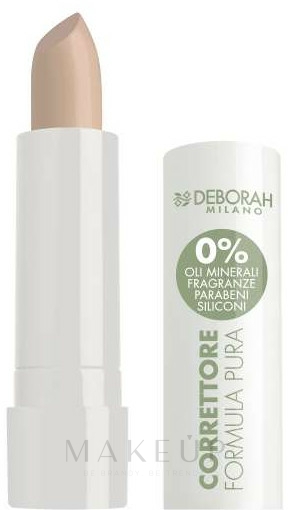 Gesichtsconcealer - Deborah Formula Pura Concealer — Bild 02 - Light Beige