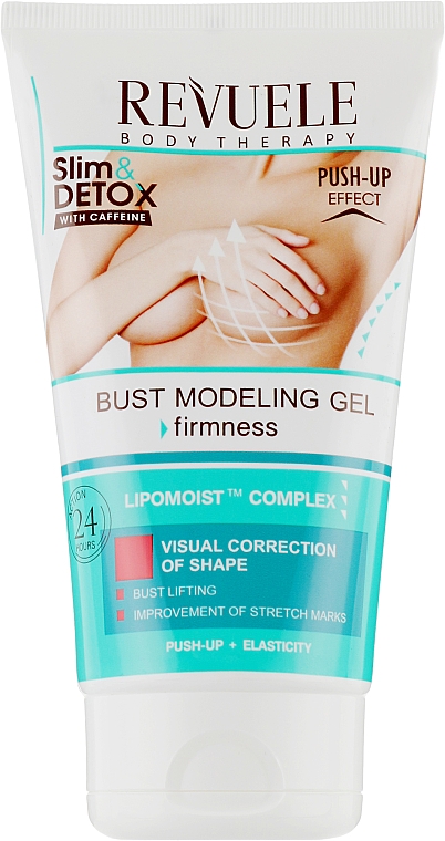 Formende Detox Brustcreme mit Koffein - Revuele Slim&Detox Bust Modelling Gel — Bild N1