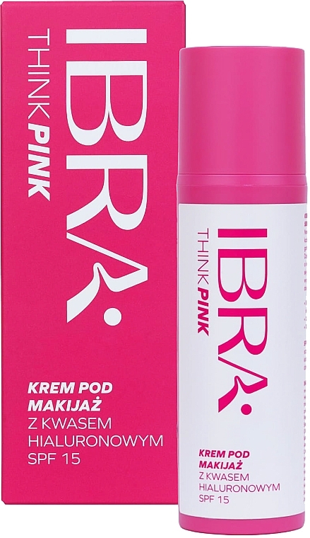 Make-up-Creme mit Hyaluronsäure - Ibra Think Pink SPF15 — Bild N1