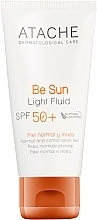 Anti-Aging-Sonnenschutzfluid - Atache Be Sun Light Fluid SPF 50+ — Bild N1