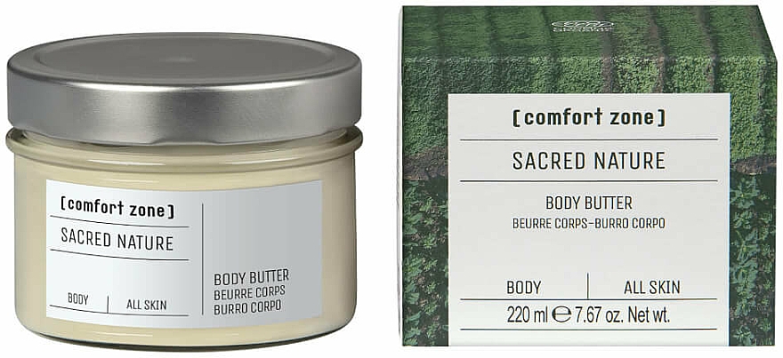 Körperbutter mit Shea und Vitamin E - Comfort Zone Sacred Nature Body Butter — Bild N1