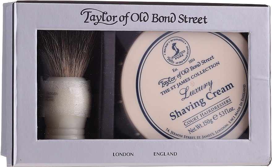 Set - Taylor of Old Bond Street (Rasierpinsel + Rasiercreme 150g) — Bild N1