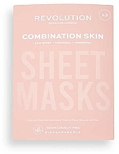 Düfte, Parfümerie und Kosmetik Tuchmasken-Set für gemischte Gesichtshaut 3 St. - Revolution Skincare 