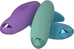 Vibrator für Paare mit Fernbedienung grün - Fairygasm PleasureBerry  — Bild N5