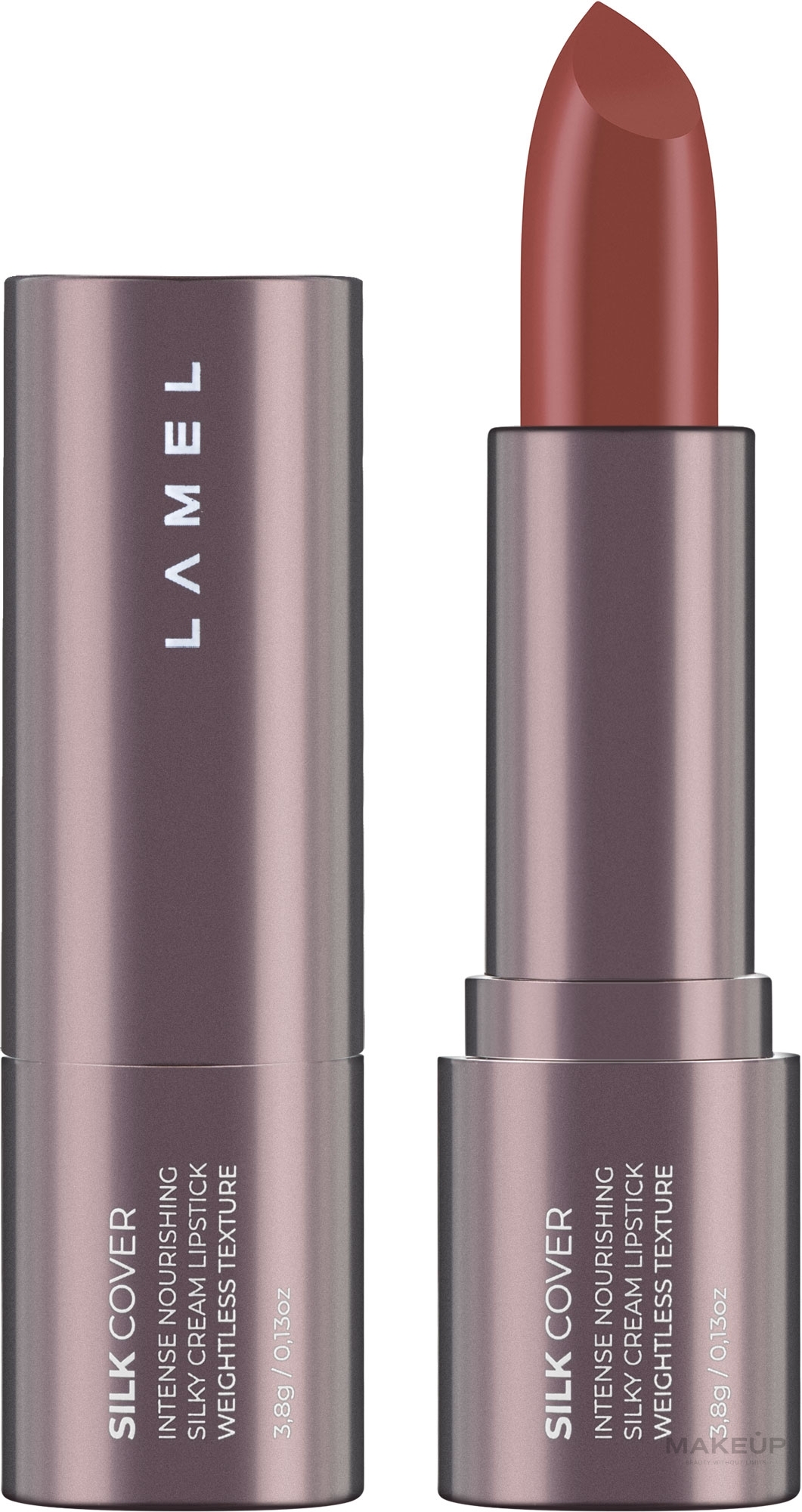 Lippenstift - LAMEL Make Up Silk Cover Silky Cream Lipstick — Bild 401