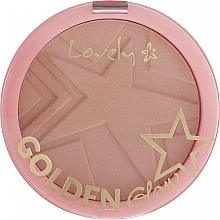 Düfte, Parfümerie und Kosmetik Gesichtspuder - Lovely Golden Glow Powder