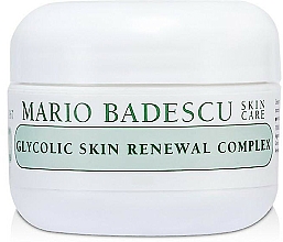 Düfte, Parfümerie und Kosmetik Regenerierende Anti-Aging Gesichtscreme mit Glykolsäure - Mario Badescu Glycolic Skin Renewal Complex