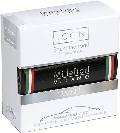Auto-Lufterfrischer - Millefiori Milano Icon Urban 17 Cold Water Car Air Freshener — Bild N1